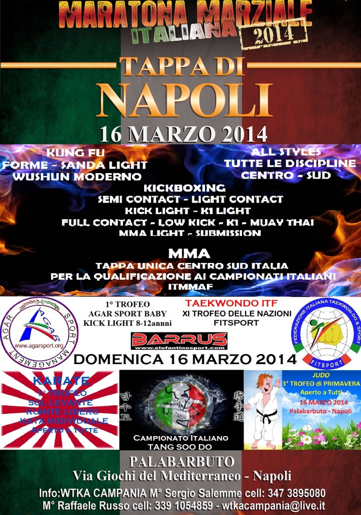 Locandina Tappa Napoli